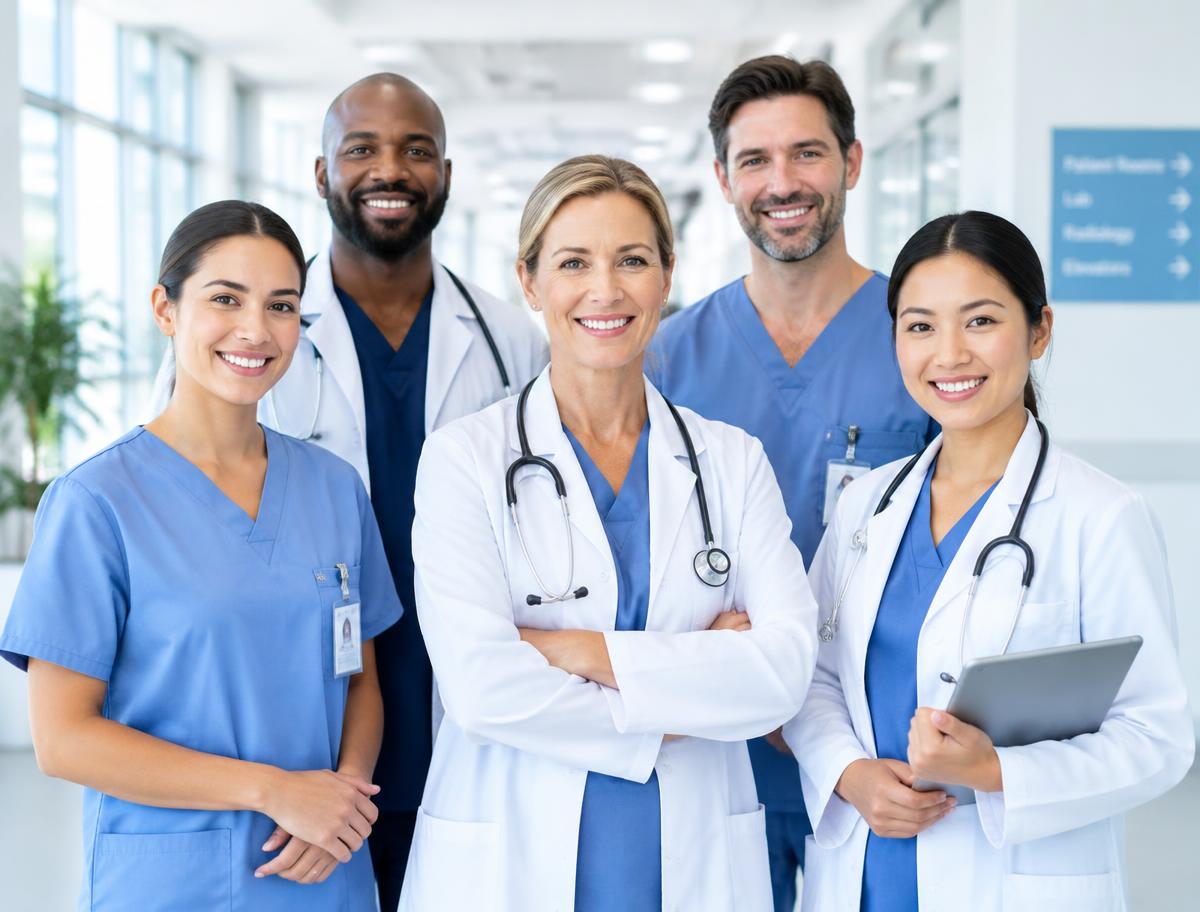 Equipe médica da LC Serviços Médicos